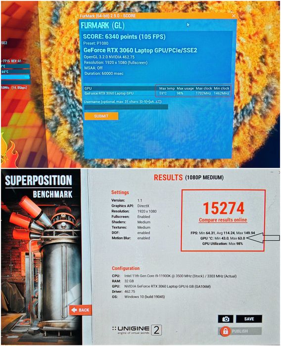 Core i9-11900K/RTX 3060/32GB RAM/1TB SSD/17.3 144Hz/PC Specialist X170