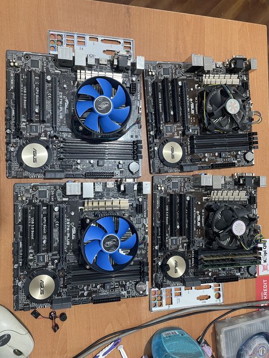 Плата Asus Z97m- Plus, s1150