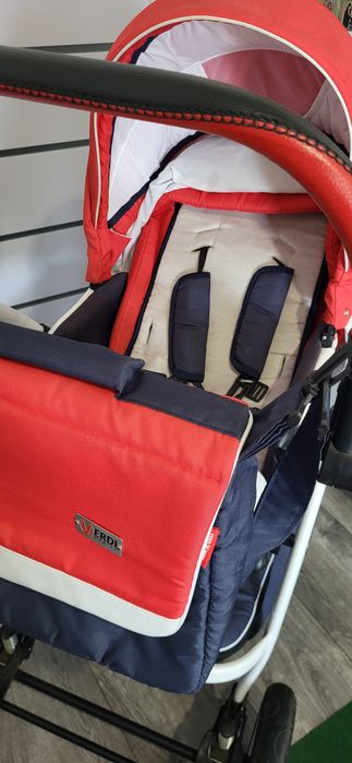 Carucior 3 în 1 Optima Red Verdi