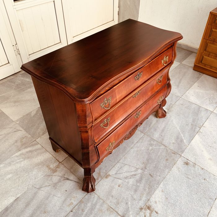 Античен немски скрин Romdura Stilmoebel-бароков стил,масивен и изискан