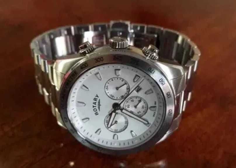 Ceas de mana mecanic Rotary Chronograph (coronita infiletata)