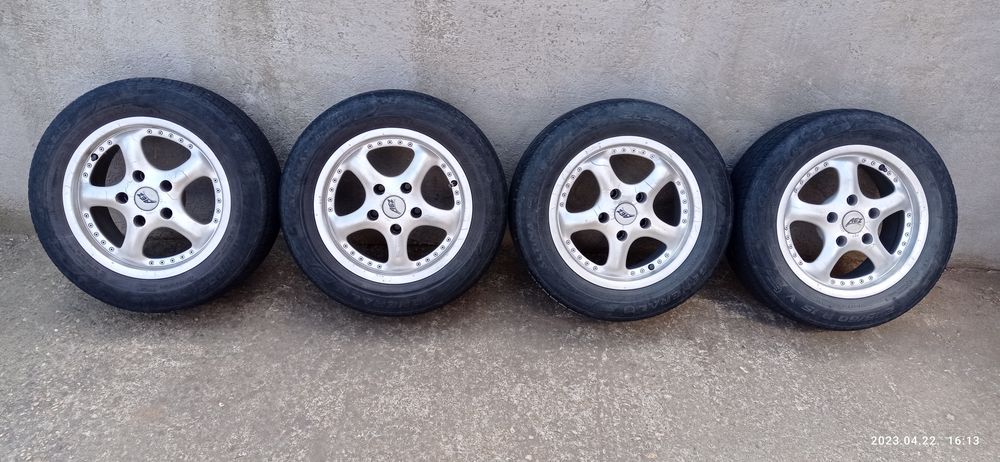 4 genti aluminiu R15 .BMW E36  seria3