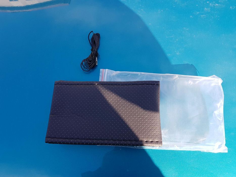 Huse volan auto, piele ecologica