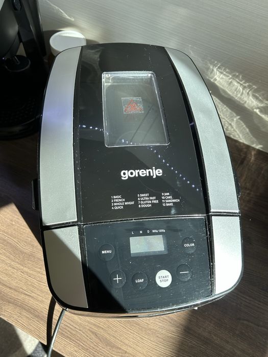 Хлебопекарна Gorenje