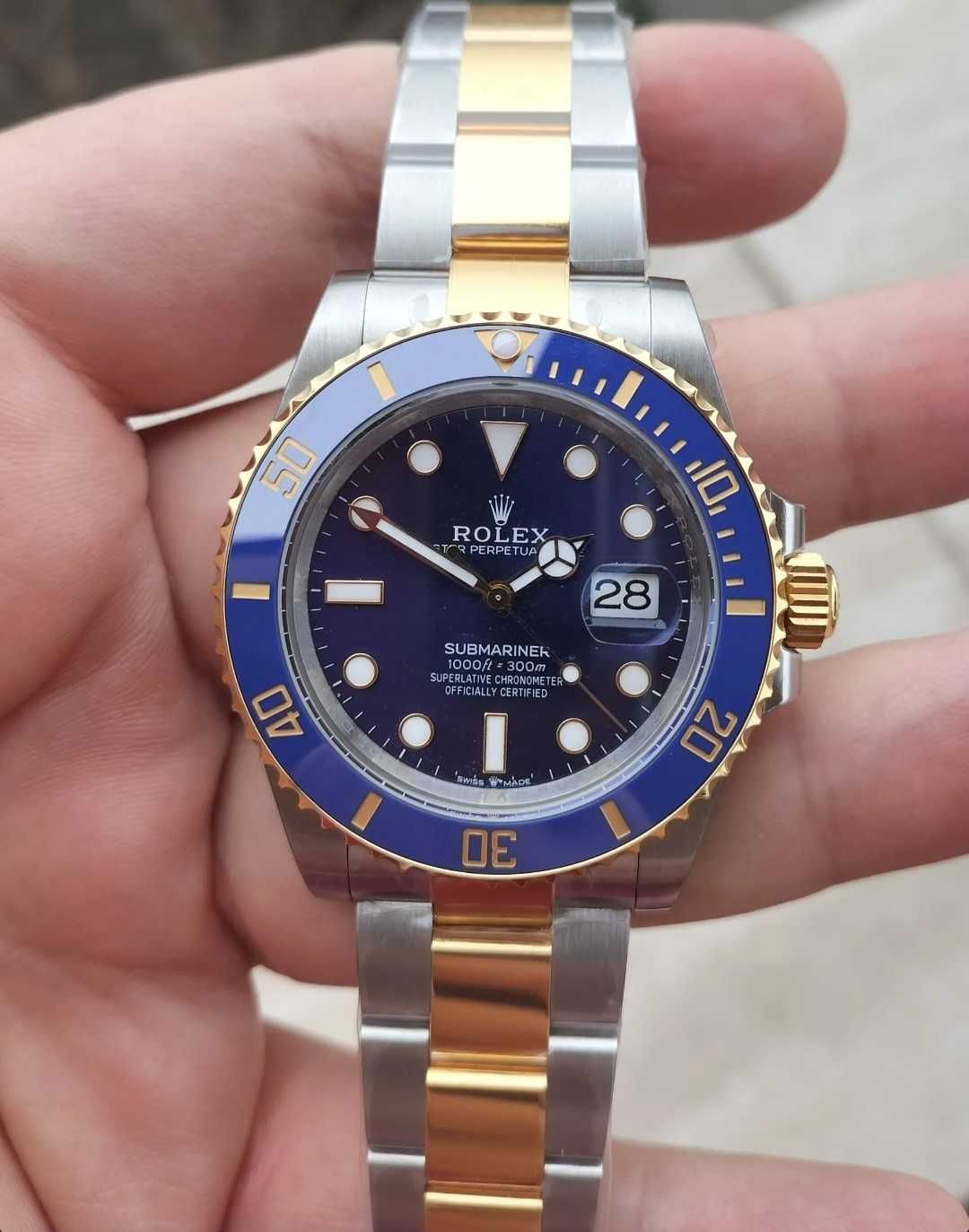 Rolex Submariner Bluesy 41 3235 904L 72 h rezerva