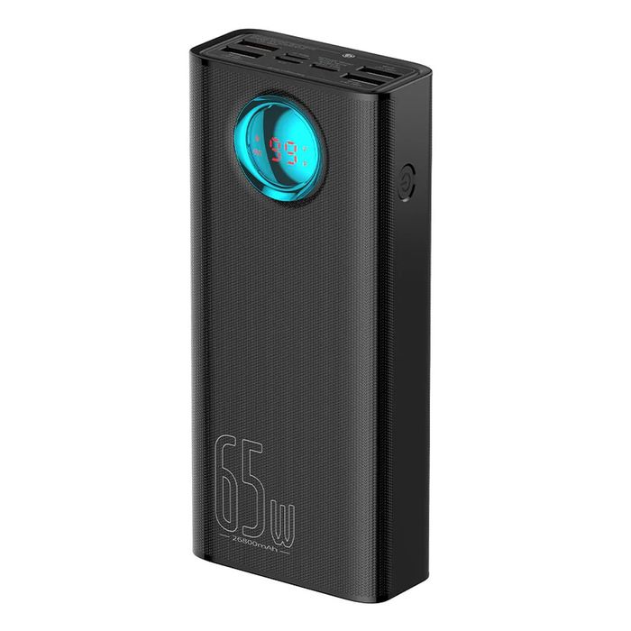 BASEUS Power Bank 26800 mAh 65W, Ambilight Digital Display
