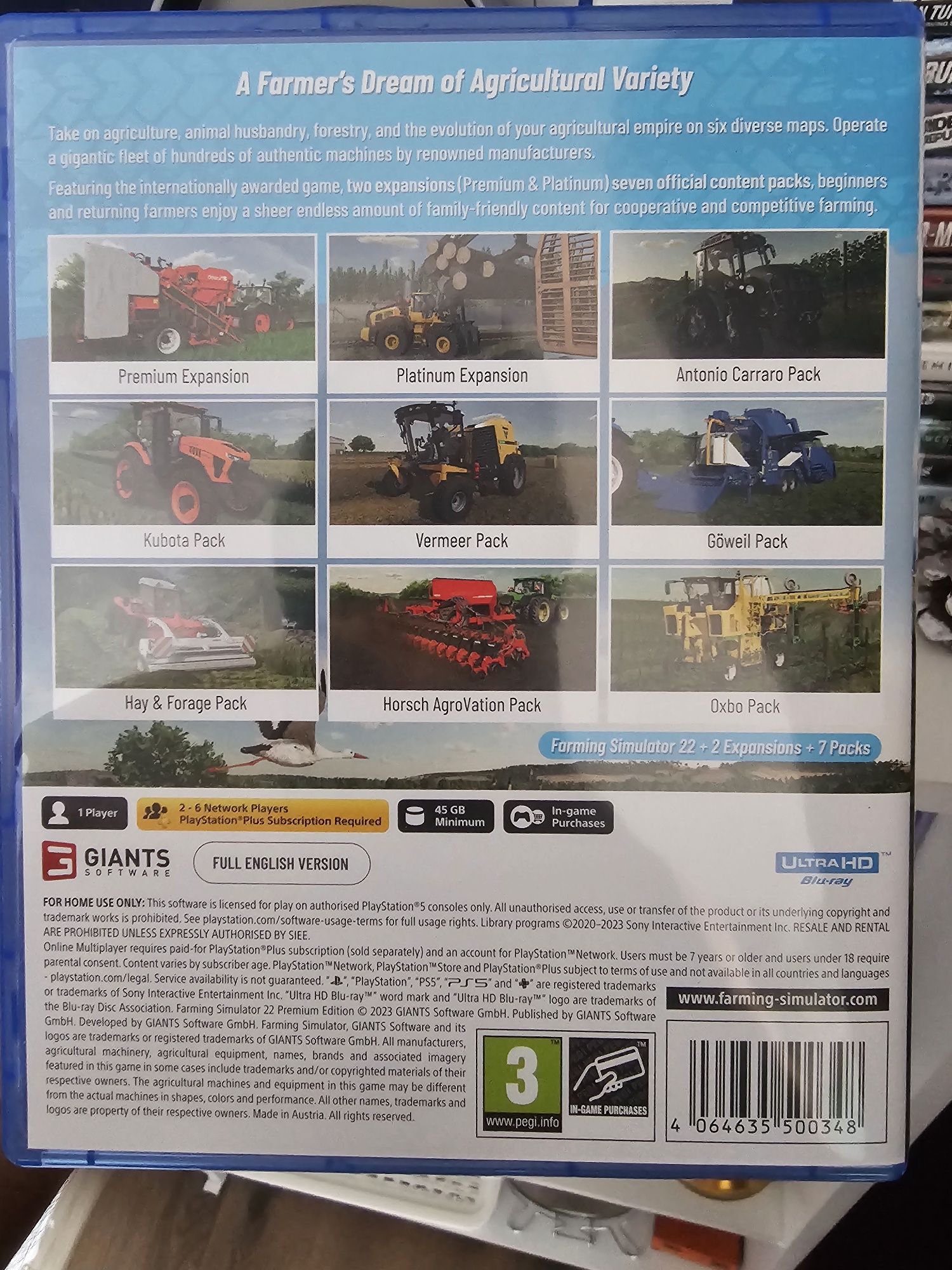 Farming simulator PS 5