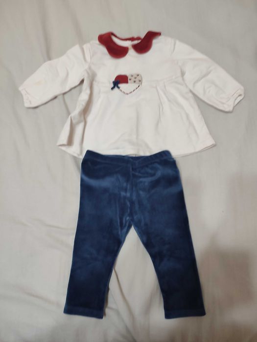 Предлагам детски дрешки за момичета почти като нови за 10-16 месеца