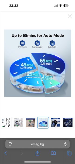 Ръчна прахосмукачка