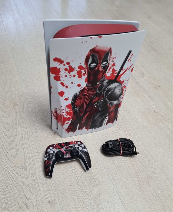 Playstation 5 cu Disc / PS5 Disk, cu 1 sau 2 controllere si cablurile
