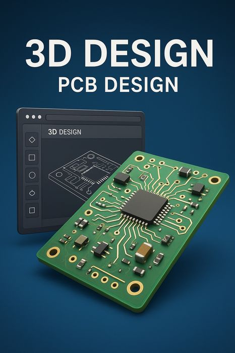 Proiectare modele 3D și proiectare plăci PCB
