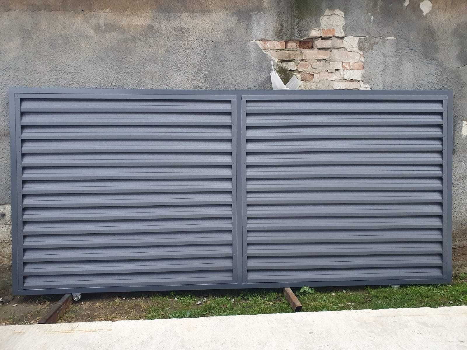 Panou gard metalic tip jaluzea | 0.6 mm | Gard orizontal | Cluj