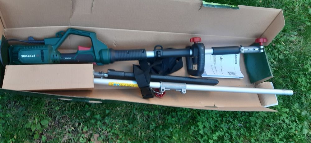 Електрически телескопичен храсторез  Parkside