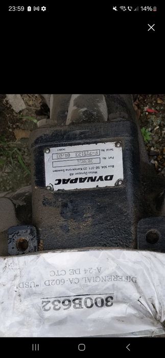 Punte, axa spate Dynapac CA-602D