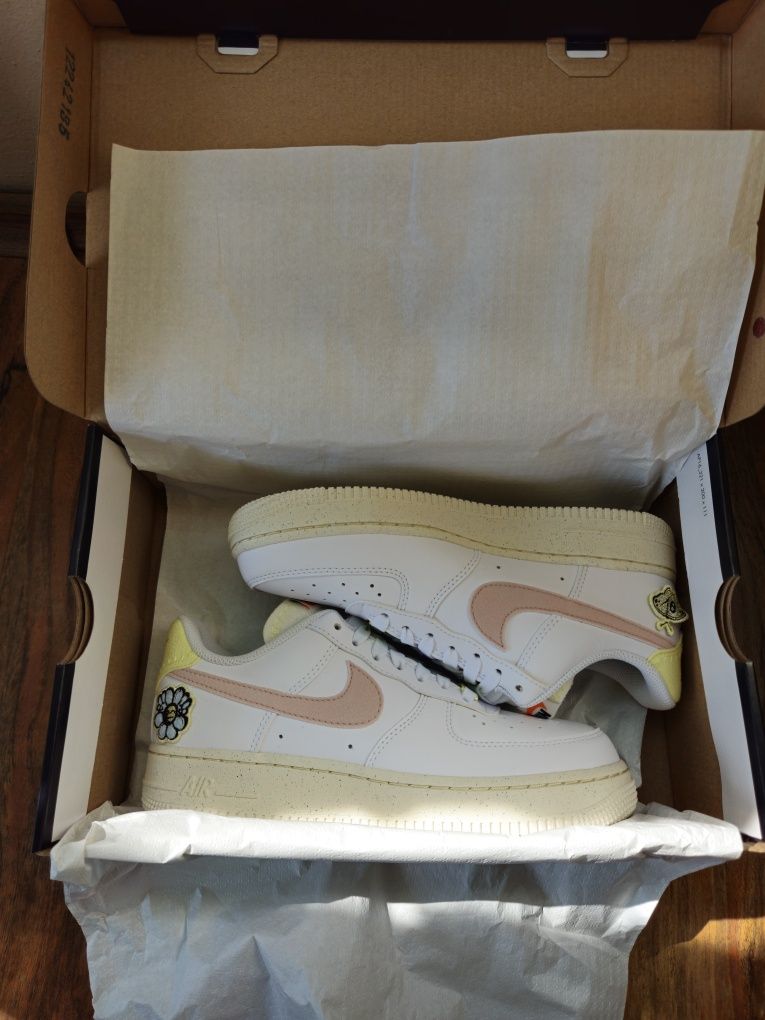 Кецове Nike Air Force 1 Low '07 SE Next Nature White Pink Oxford