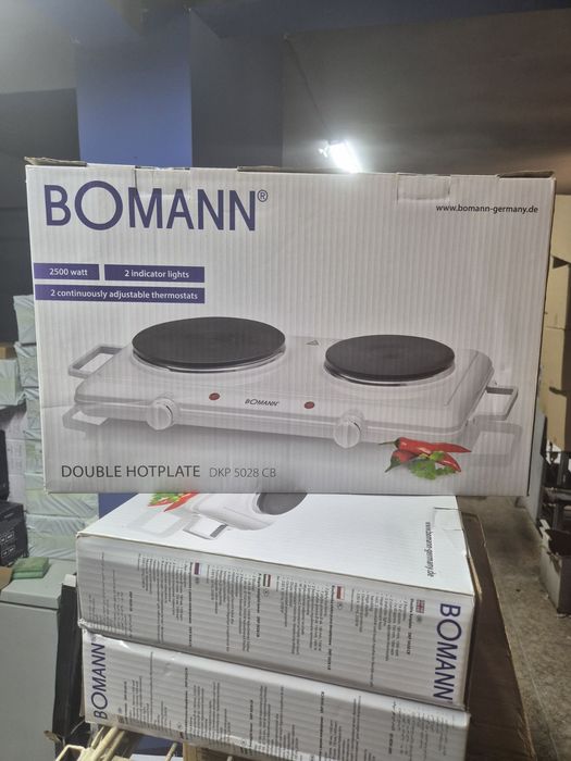 Тънък и Мощен 2500W.Двоен Ел.Котлон