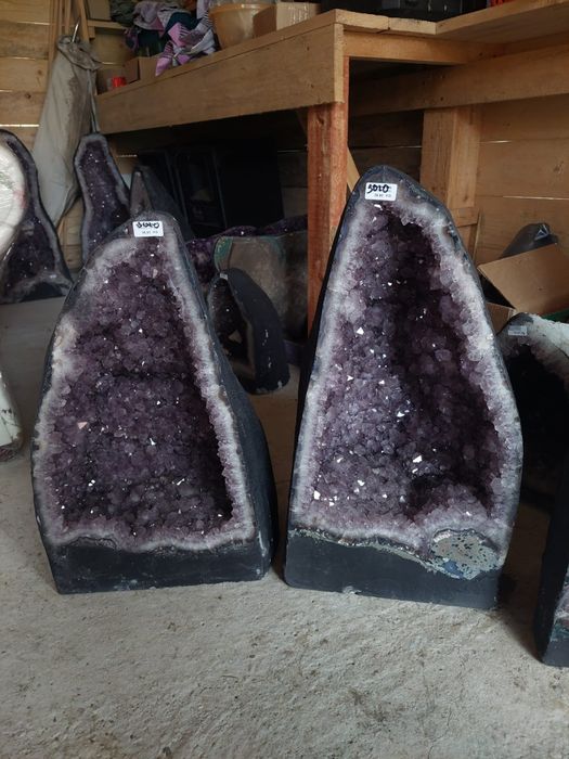 Perechi de Geode de ametist