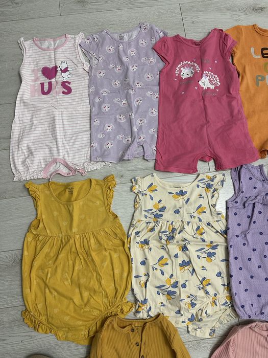 Голям сет с ромпъри 1-2г.