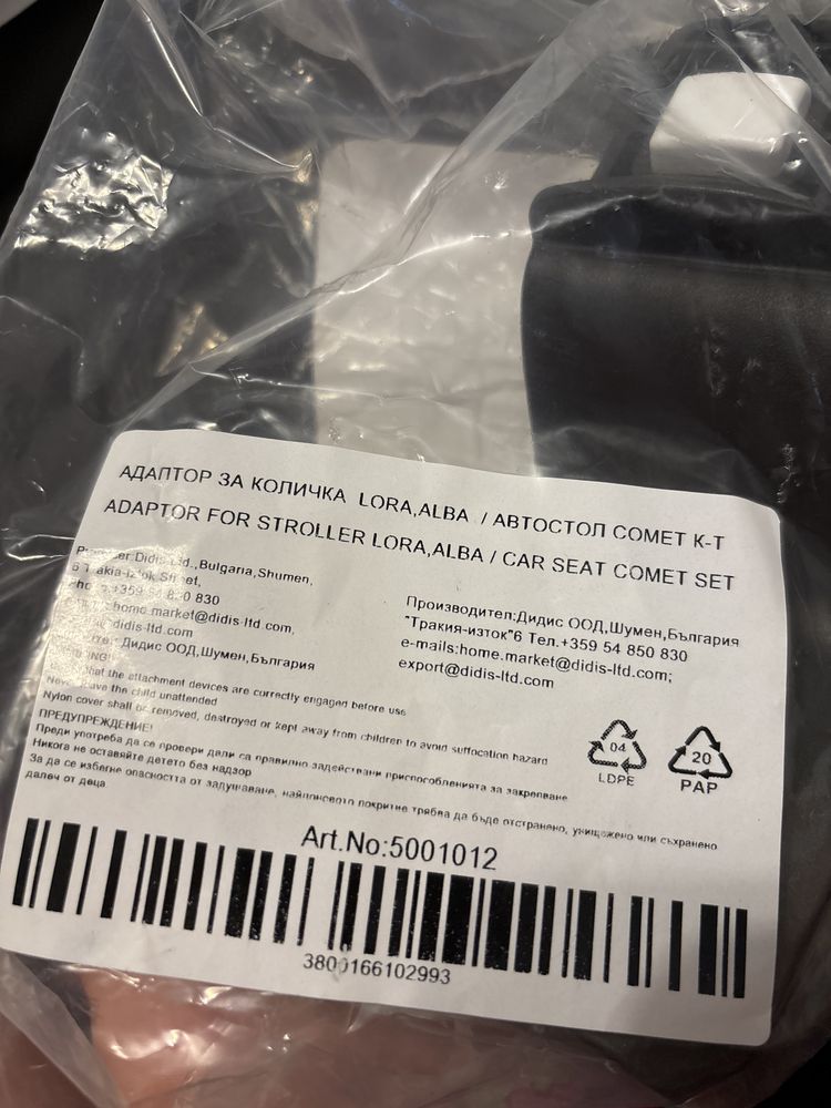 Adaptori pt carucior loreli . Merge si la unele cocolle