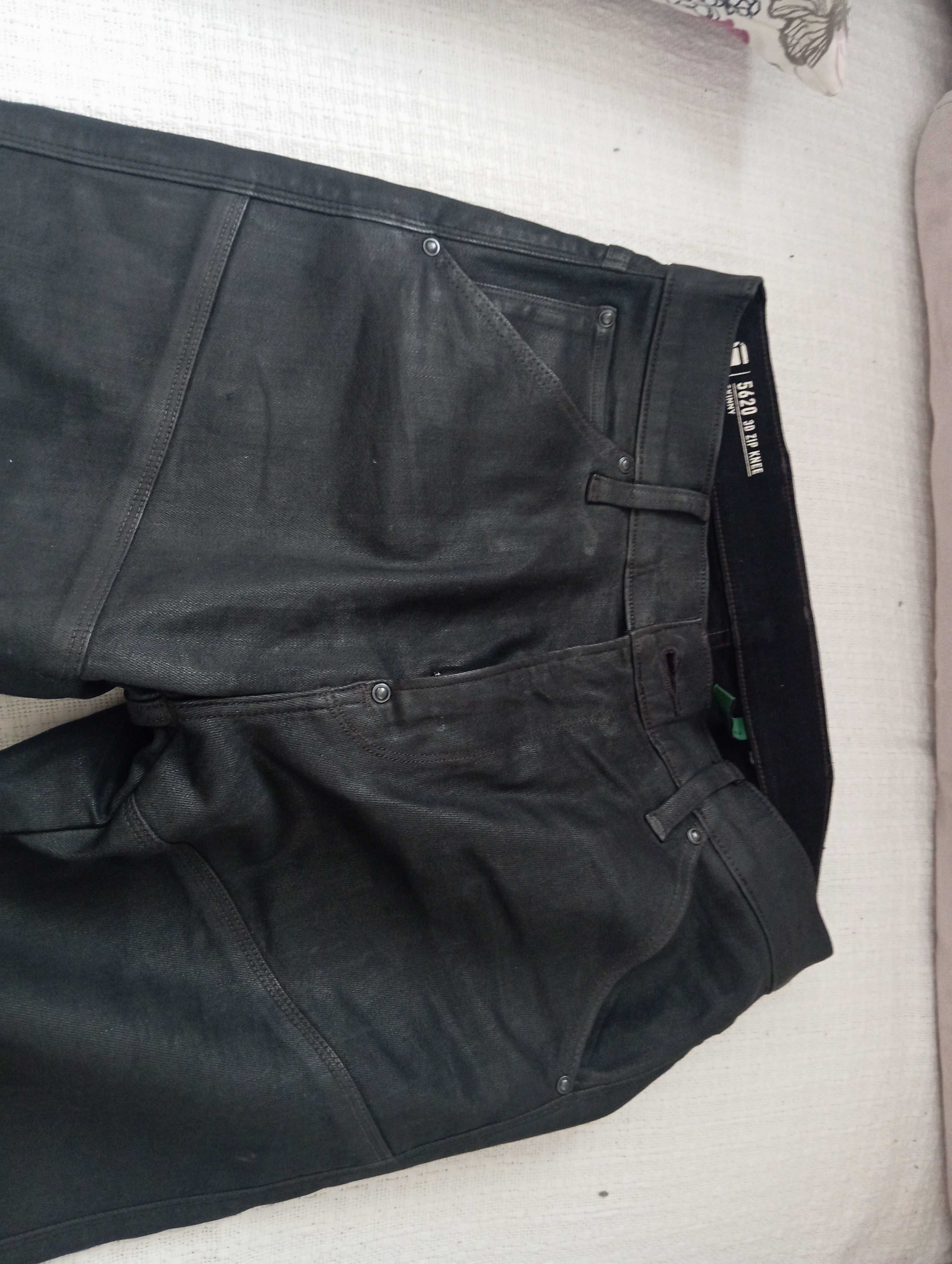 Дънки G star Raw 3D zip knee