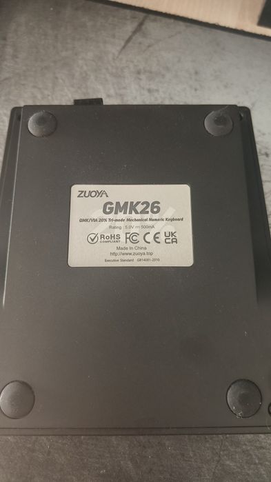 Numpad tastatura mecanica numerică Zuoya GMK 26 wireless QMK