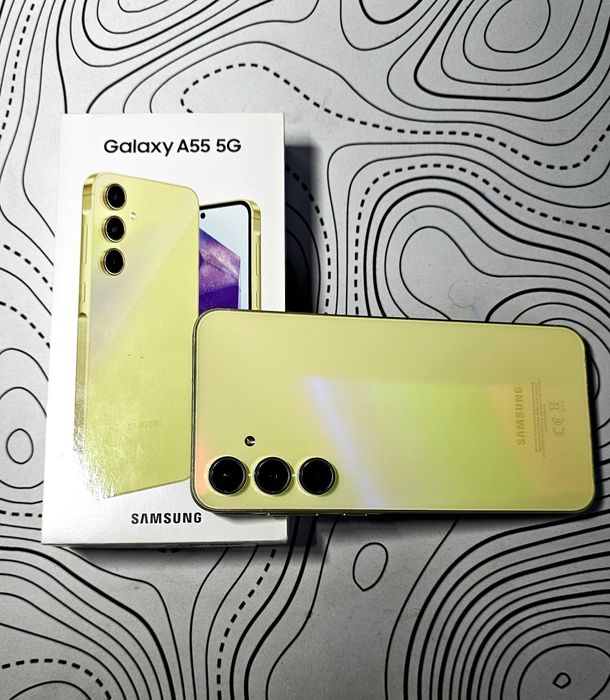 Samsung Galaxy A55 5G – 8GB RAM / 256GB – Awesome Lemon