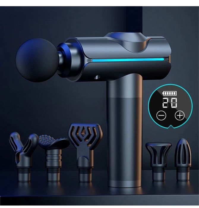 Aparat profesional pentru masaj muscular, anticelulitic, relaxare