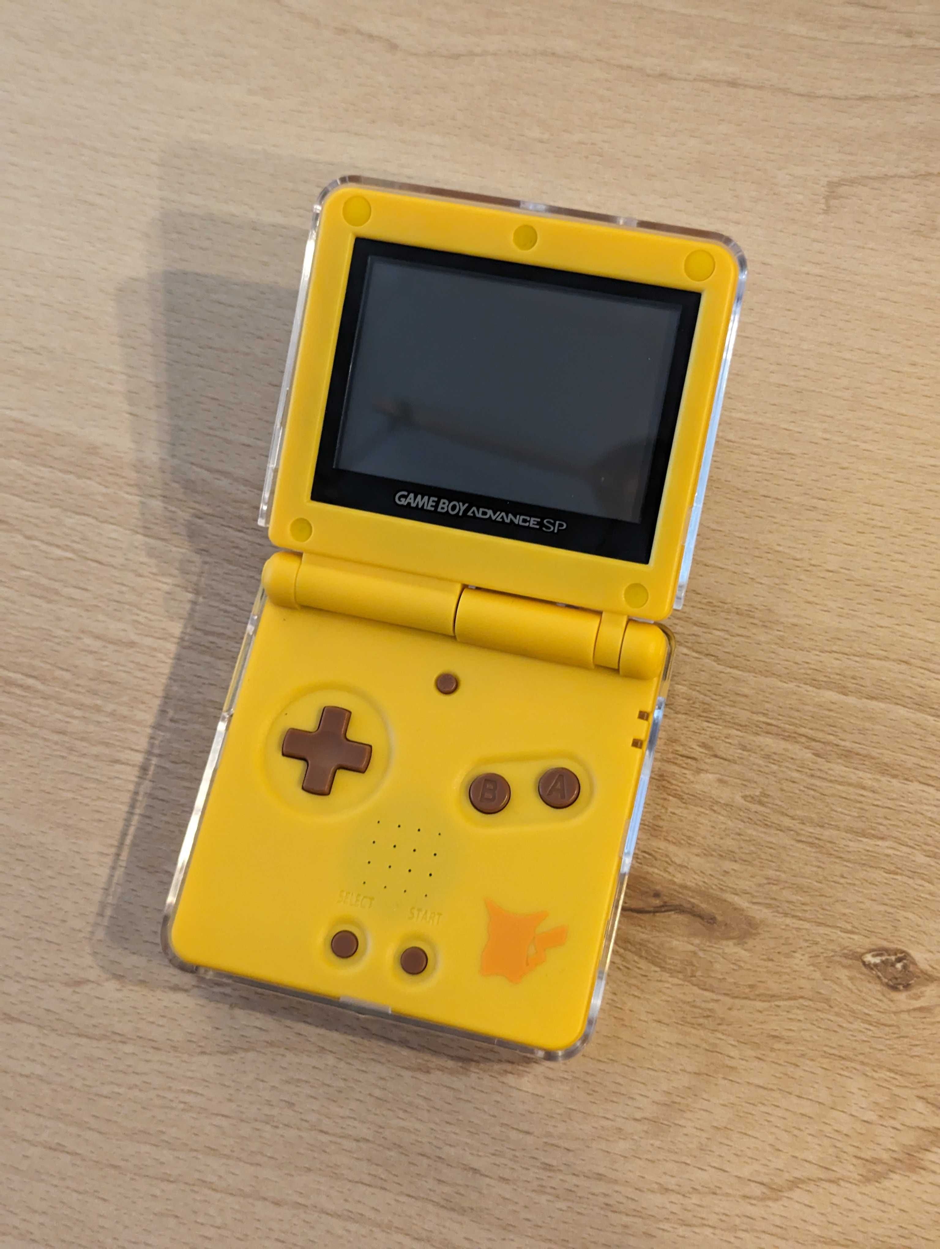 Consola Nintendo GameyBoy Advance SP editie Pikachu + Pokemon Yellow