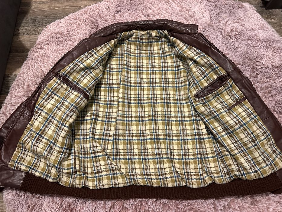 Яке от естествена кожа