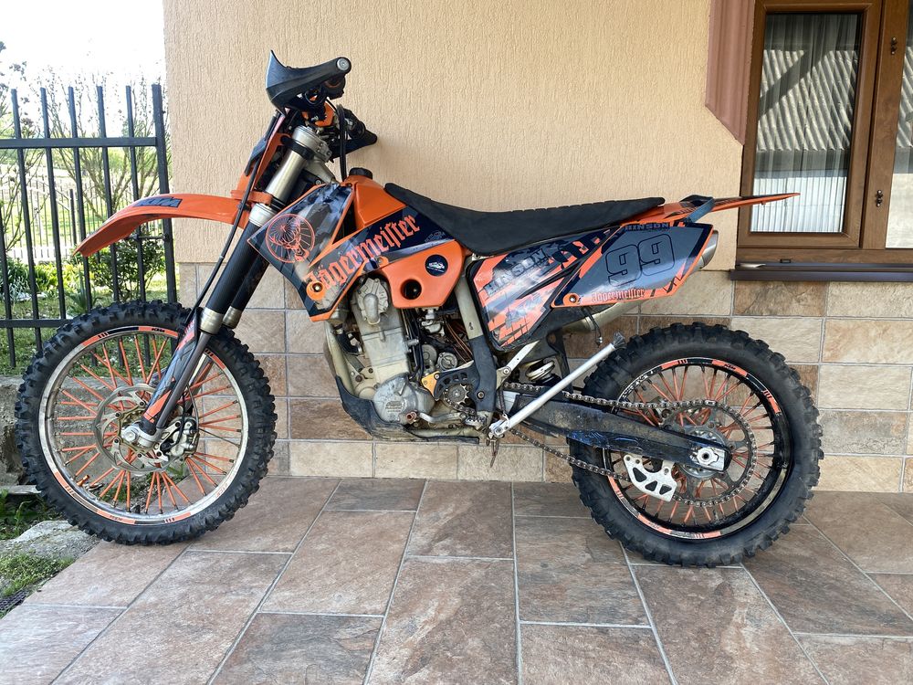 KTM exc 450 2007 enduro  -inmatriculat