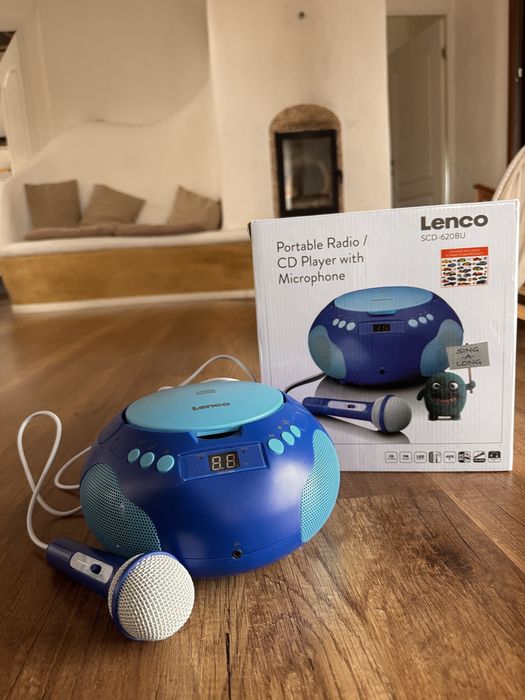 Radio Cd Lenco casetofon