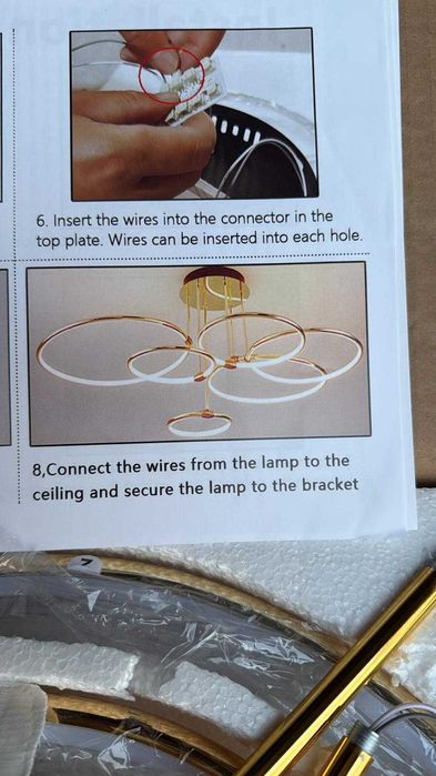 Aplica perete 145 w super luminoasa NOU