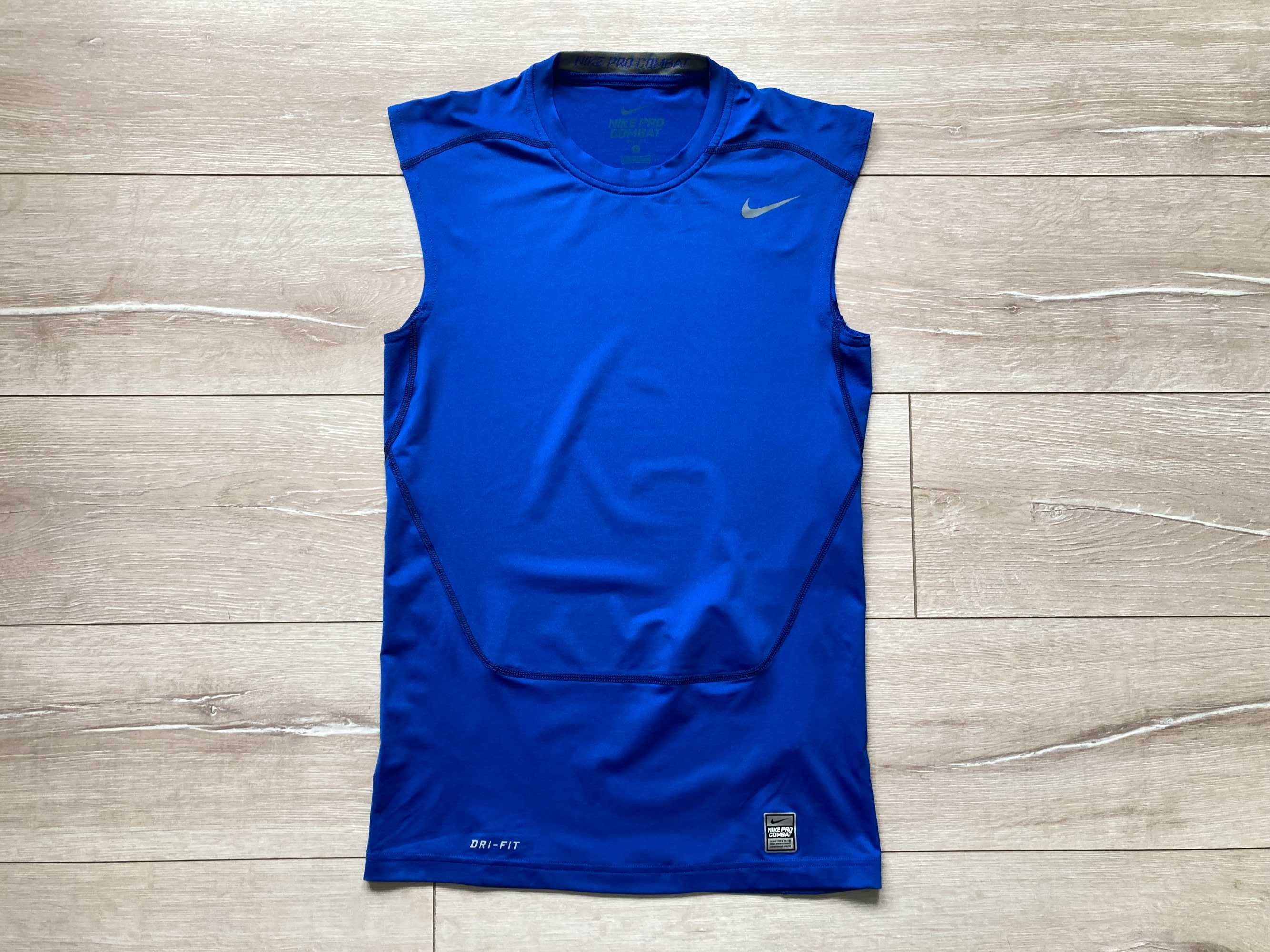 Найк Nike Pro Combat Compression Dri Fit тениска без ръкави потник L