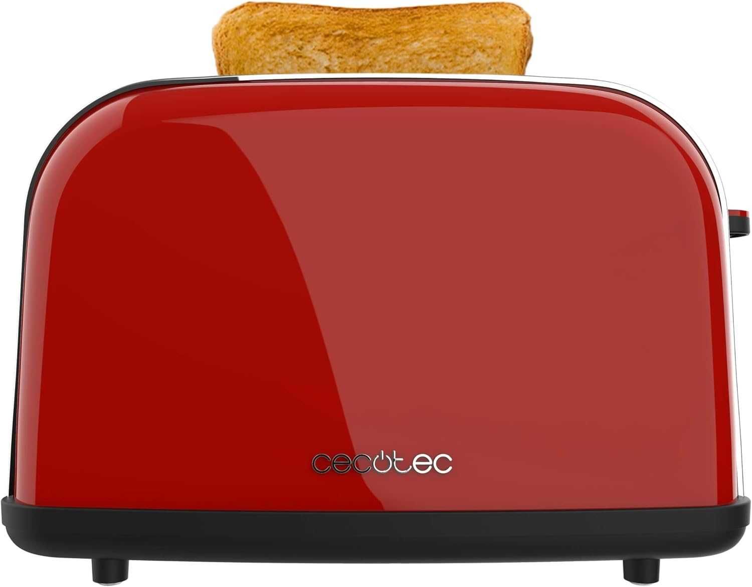 Тостер Cecotec Toastin' time 850 Red Lite. 850W, Капацитет за 2 филии