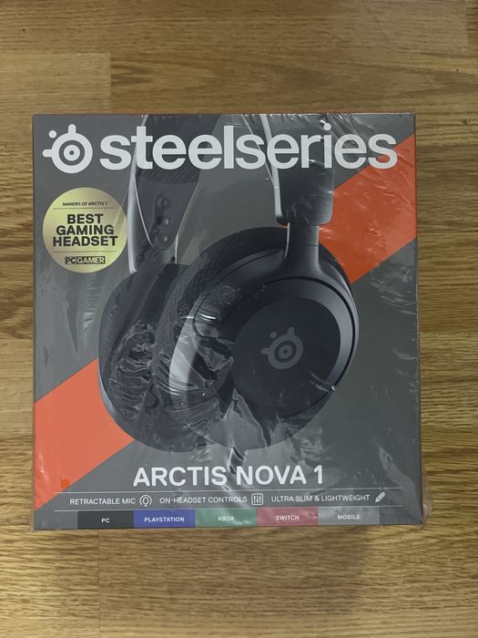 Casti gaming SteelSeries Arctis Nova 1 Black Sigilat+Garantie