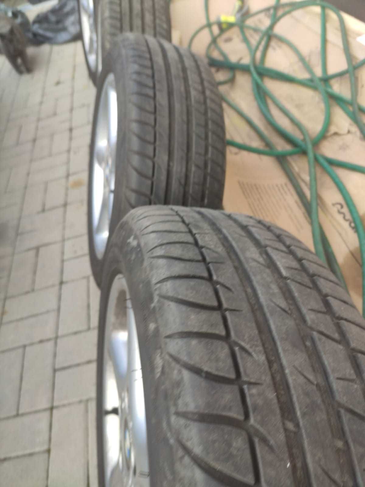 Jante aliaj BMW seria 3 R16 7JX16H2 IS46 cu anvelope 205/55 R16 91V