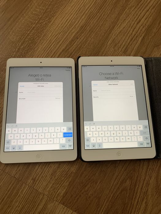 Doua iPad pentru piese .