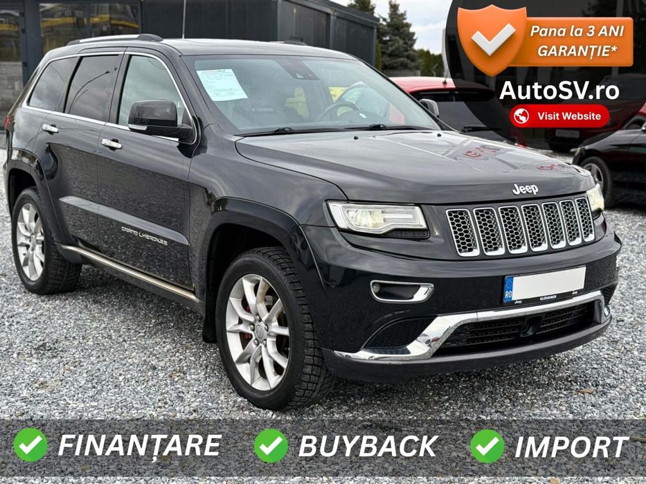 Jeep Grand Cherokee 3.0L V6 Turbo Diesel SUMMIT / Panoramic / Perne aer /
