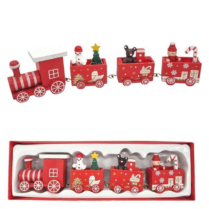 Дървено коледно влакче,различни видове