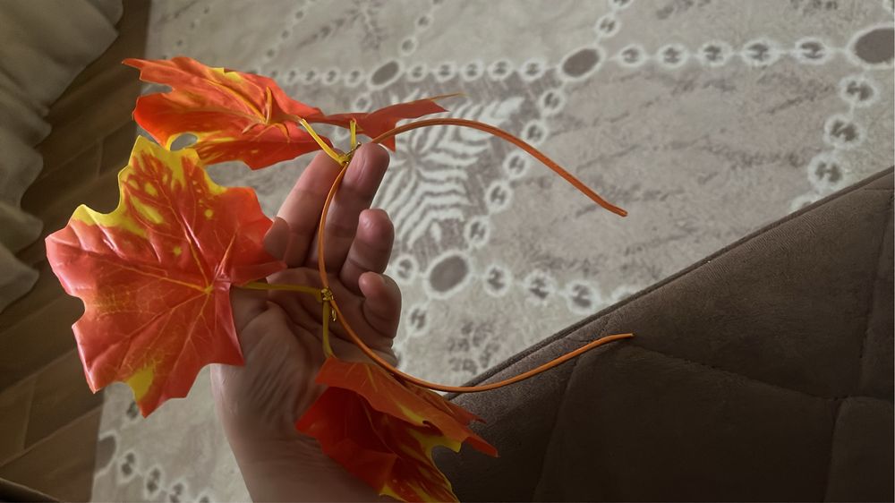 Продам ободок на тему золотая осень