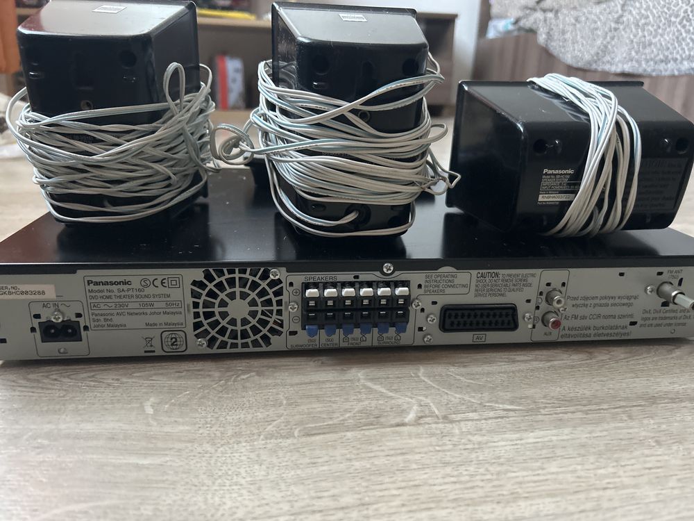 Sistem home cinema  sound system Panasonic Sc-PT 550
