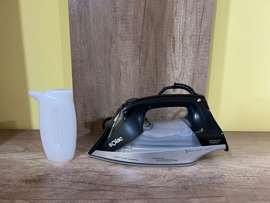 Парна ютия Solac Easy Temp Evolution Pro 2400 W, Coridium плоча