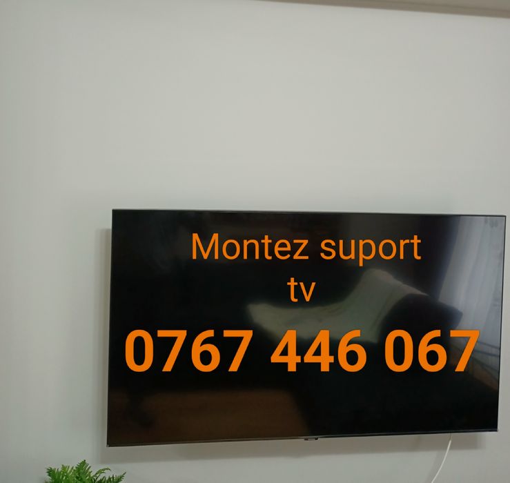 Montaj suport tv, montator suport tv