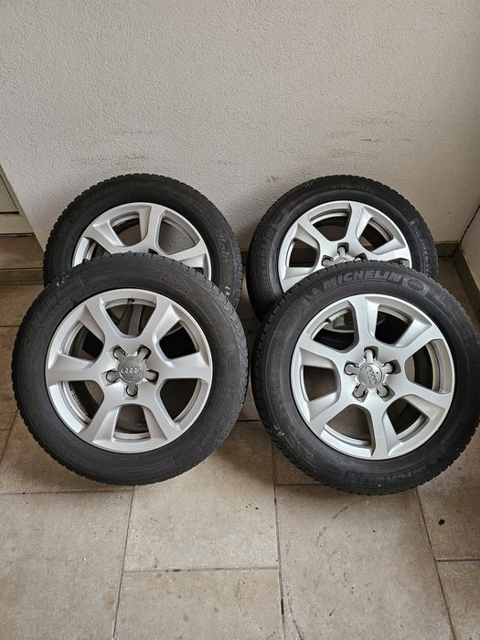 Jante originale Audi R16 + Cauciucuri iarna 225 55 16