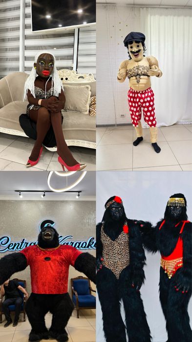 Кинг конг,Горилла,Аниматоры,поздравления от кинг конга