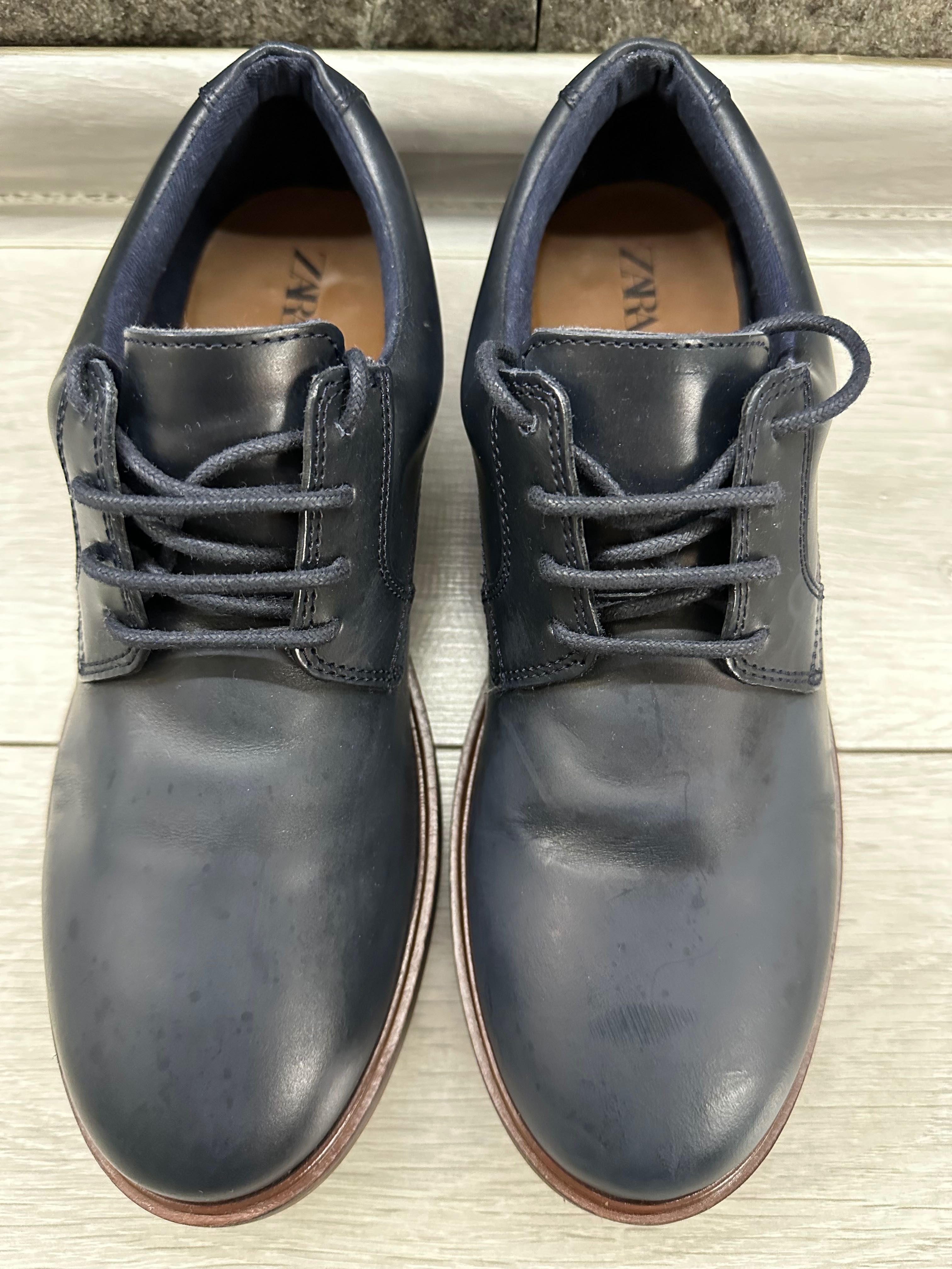 Детски кожени обувки Zara