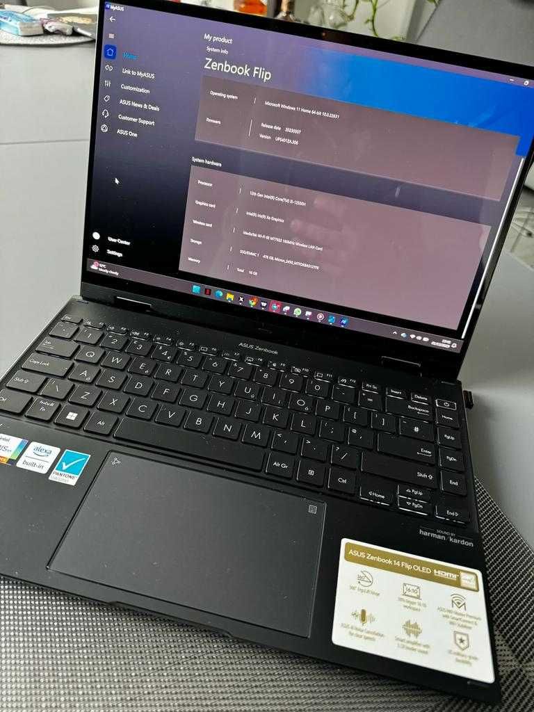 Laptop Asus Zenbook Flip UP5401ZA Gen 12