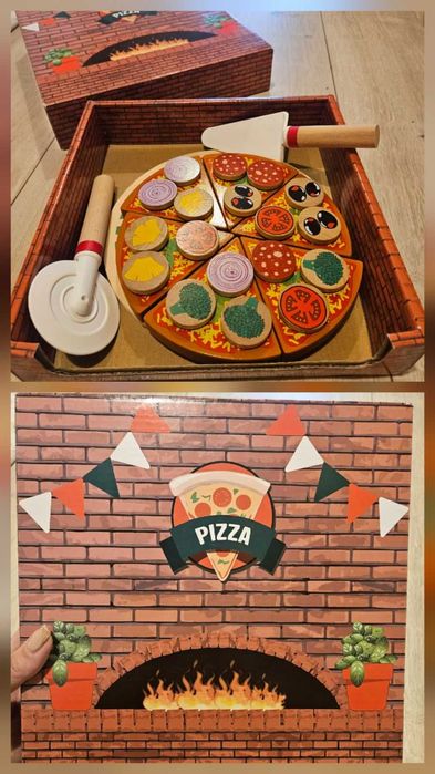 Детска кухня от дърво + много уреди и аксесоари