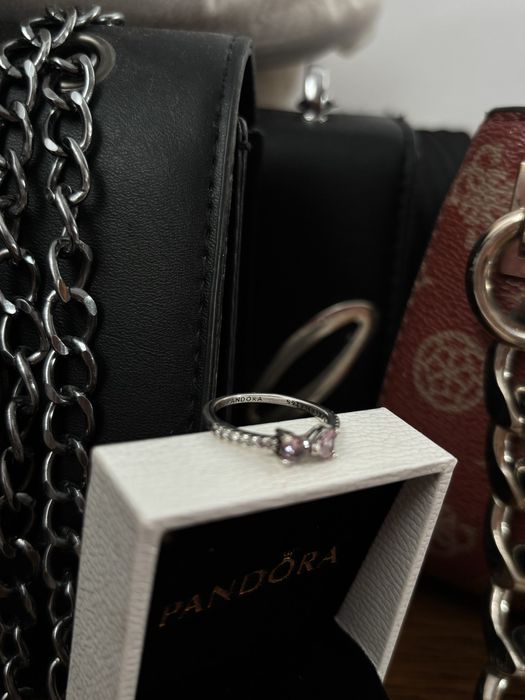 Inel Pandora - Fundă Roz