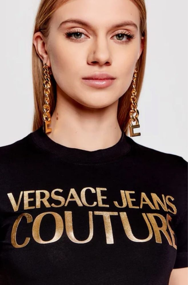 Vând Tricou Versace Jeans Couture pt fete, premium,bumbac 100%